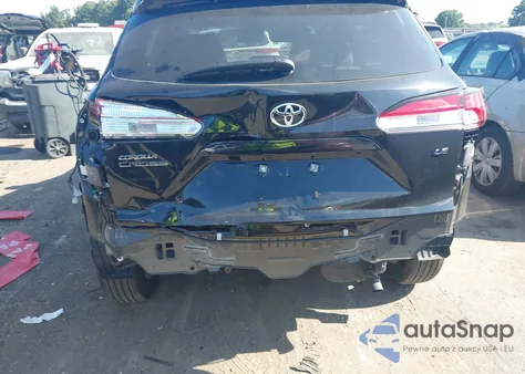 2025 Toyota Corolla Cross Le from USA, damaged, VIN 7MUCAAAGXSV137870